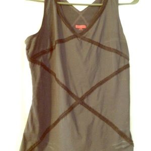 SPANX dark grey under tank size Large